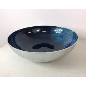 Stelton Stockholm Bowl L Horizon Decorative Aluminium Enamel Blue